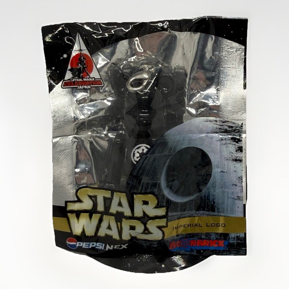 Star Wars Imperial Logo Be@rbrick Pepsi NEX 2008 Celebration Japan Sealed Key